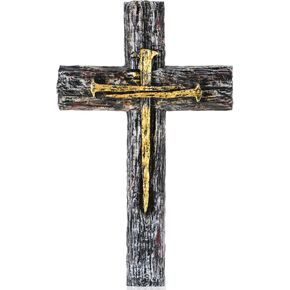 5PCS Cross My Heart, Encouragement Gift, Wooden Pocket Cross, Handheld Wooden Cross, Clinging and Praying, Fingertip Stress Relief Religious Gifts in Kuwait