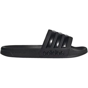 Adidas Usisex Adilette Shower Slide Sandal ، Metallic/Silver Metallic/Silver ، 4 Men in Saudi Arabia