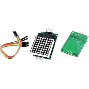 MAX7219 Dot Led Matrix Module Mcu Display Control for 5V Interface Output Input Common Cathode 8x8 8*8 New 2025 Arrival High Reliable Electronic Component, Precision, Stable Performance in Saudi Arabia