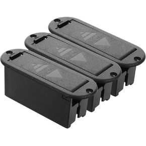 3Pcs Battery Holder for Guitar Bass Easy Installation Replacement Active Pickup Battery Box with Sponge for Improved Sound Reliable Power Supply Musical in Kuwait