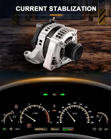 ROADFAR Alternator Replacement Fits for Dodge for Sprinter 2500 2003-2006,for Dodge for Sprinter 3500 2003-2006 in Kuwait