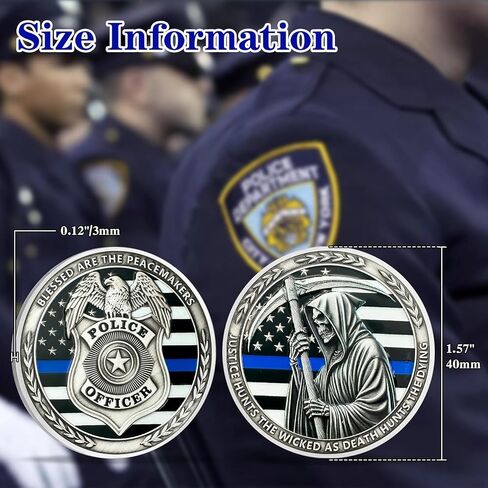 Police Challenge Coins – Police Gifts with Inspirational for Law Enforcement and Recovery in Saudi Arabia
