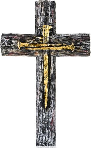 5PCS Cross My Heart, Encouragement Gift, Wooden Pocket Cross, Handheld Wooden Cross, Clinging and Praying, Fingertip Stress Relief Religious Gifts in Kuwait