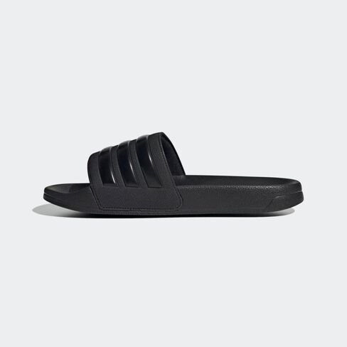 Adidas Usisex Adilette Shower Slide Sandal ، Metallic/Silver Metallic/Silver ، 4 Men in Saudi Arabia