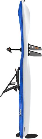 Pelican - Getaway 110 HDII Recreational Kayak - Sit-on-Top - خفيف الوزن ومستقر لشخص واحد Kayak Vapor Deep Blue-White - 11 قدم in Saudi Arabia