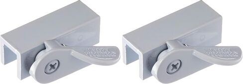 First Watch Security 1940 Lock Window Slide Stop White Finish, 1 Count (Pack of 2) in Saudi Arabia