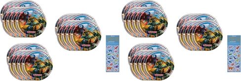 Unique Transformers Birthday Party Supplies Bundle Set - Serves 24 - Includes Lunch Paper Plates - 24 Count in Kuwait
