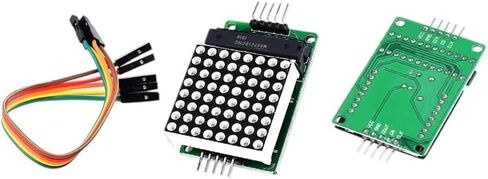MAX7219 Dot Led Matrix Module Mcu Display Control for 5V Interface Output Input Common Cathode 8x8 8*8 New 2025 Arrival High Reliable Electronic Component, Precision, Stable Performance in Saudi Arabia