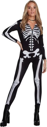 Morph Skeleton Bodysuit - زي عيد الهالوين النسائي in Kuwait
