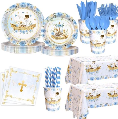 194 Pcs Graduation Decorations White Gold Congrats Grad Party Supplies Class of 2025 Graduation Disposable Tableware Set with Plates Napkins Cups and Tablecloth Serves 24 in Saudi Arabia