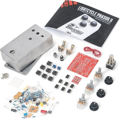 StewMac Lightcycle Phasor II Pedal Kit, With Bare Enclosure (12253) in Saudi Arabia