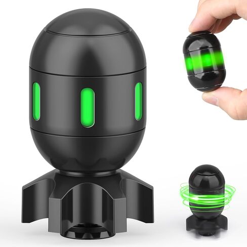 Atomic Bomb Fidget Spinner Toy for Kids Adults, Metal Fidget Spin Sensory Focus Gyro Toy, Party Favor EDC Office Desktop Gifts for Men Women in Saudi Arabia