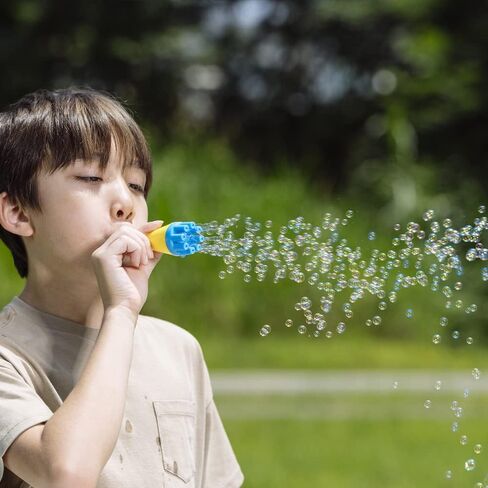 Uncle Bubble Mini Bubble Blower, Makes Thousands of Bubbles, for Kids and Toddlers, Plastic Reduction Version in Saudi Arabia