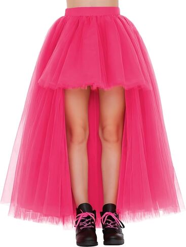 NOOMLFISH Girls High LOM TUTU CHIRTS KIDS TULLE Party Maxi Skirt (4-12 years) in Saudi Arabia