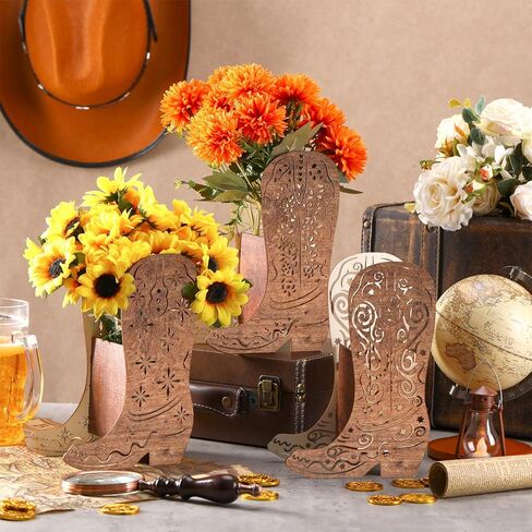 6 Pcs Wooden Butterfly Centerpieces for Tables Baby Shower Butterfly Decorations Tabletop Flower Boxes Party Favor for Baby Shower Birthday Wedding Garden Tea Party in Kuwait