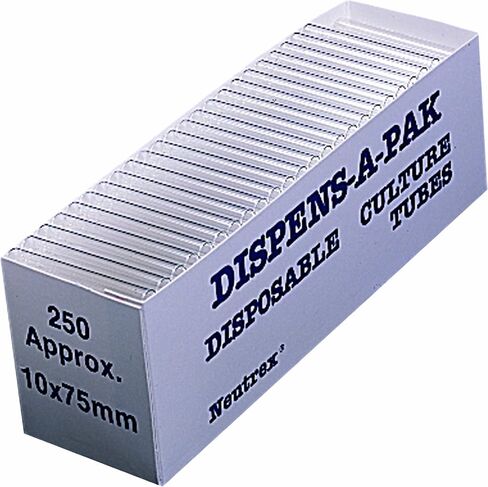أنبوب ثقافة Thomas 1000 Plain Soda Lime Glass Mark-M، قطر 12 مم × طول 75 مم (علبة مكونة من 1000) in Saudi Arabia