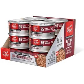 ORIJEN Chunks & Shreds Regional Red Entrée, 5.5oz, case of 6 cans in Kuwait