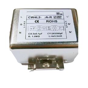 مرشح الطاقة CW4L2-20A-R 30A-R مع دليل السكك الحديدية المشبك 10A-R (كتلة المحطة 10A) in Kuwait