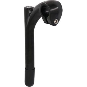 Bike Quill Stem Aluminum Quill Stem for 25.4mm Bicycle Handlebar, Black in Kuwait