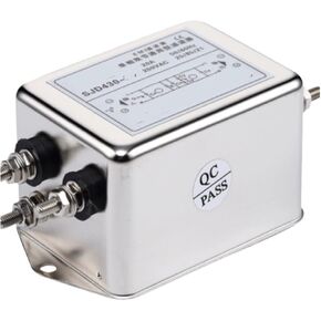Single-Phase Double-Section Power Filter Anti-Interference SJD430-1A 3A 6A 10A 30A 220v(10A Solder Joint SJD430-10) in Saudi Arabia