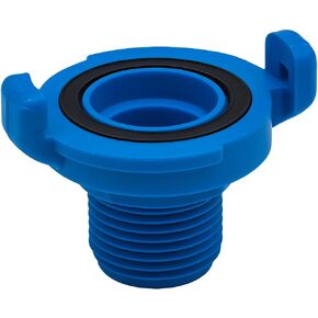 وصلة توصيل ملولبة ذكر مقاس 1 بوصة - خرطوم بولي سريع التوصيل مع عروات قفل - محول مياه متين للري والزراعة والتطبيقات البحرية والصناعية in Kuwait