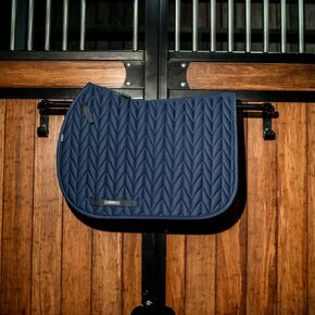Horseware Ireland Amigo Navy English Jumping Saddle Pad in Kuwait