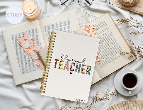 دفاتر المعلم ، هدية تقدير المعلم ، مجلة Hardbound ، محكم المعلمين ، مستلزمات المكاتب المدرسية ، تعليم Love Inspire Spiral Journaling دفتر in Kuwait