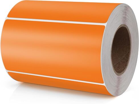 Red Rectangle Stickers 2 x 2 Inch Color Coding Labels Vinyl Roll Self-Adhesive Waterproof Removable 500 PCS in Saudi Arabia