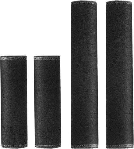 2025 Upgraded Extra Long Car Seat Belt Cover, 2Pack 19.7in Seat Belt Cover Pad for Ultimate Comfort Driving Experience, Soft Shoulder Pad Protector Car Interior Accessories for All Vehicles - Black in Kuwait