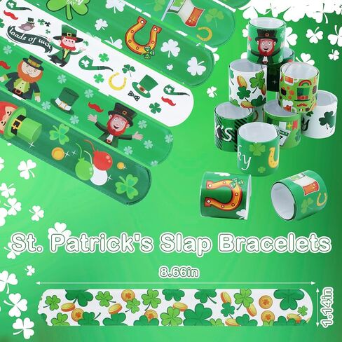 Easter Slap Bracelets for Kids 36PCS Easter Basket Stuffers for Kids Bulk Snap Bracelet Easter Party Favors Supplies Easter Egg Fillers Toys Goodie Bag Stuffers Toy Gifts for Classroom Prizes in Kuwait