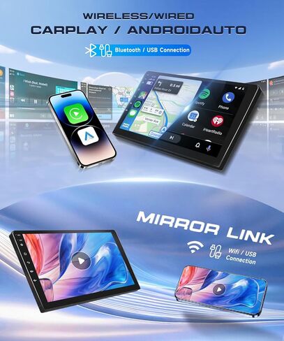 Podofo 8 Core 2G 64G Android Car Stereo Radio for Toyota Corolla EX 2007-2012 with Wireless CarPlay Android Auto Mirrorlink 9 inch 1280P IPS Touch Screen DSP/36 EQ GPS WiFi Backup Camera in Saudi Arabia