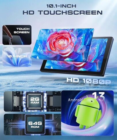 Podofo 8 Core 2G 64G Android Car Stereo Radio for Toyota Corolla EX 2007-2012 with Wireless CarPlay Android Auto Mirrorlink 9 inch 1280P IPS Touch Screen DSP/36 EQ GPS WiFi Backup Camera in Saudi Arabia