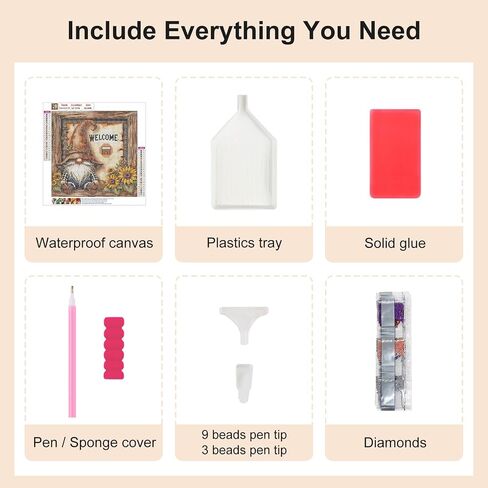 SJUTOUCI Diamond Art Painting Kits for Adults, Cross Flower Diamond Art Kits for Beginners, 5D DIY Full Round Drill Gem Craft for Home Decor Gift 12x12 inch/30x30cm in Saudi Arabia