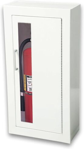 1013F10 Full Glass Surface Mount Extinguisher Cabinet in Kuwait