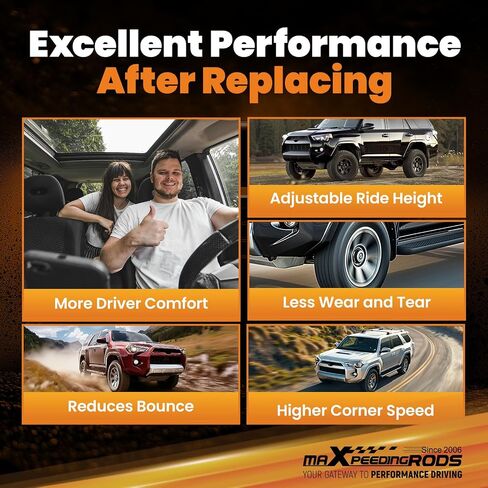 maXpeedingrods Rear Air Shock Aborsbers for Nissan Armada 2017-2023 Infiniti QX56 2011-2013 QX80 2014-2023 E6210-1LA8A 56210-1LA8A in Saudi Arabia