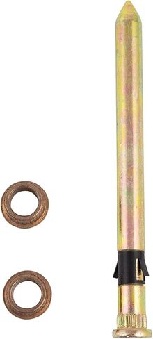 TRQ 12 Piece Door Hinge Pin & Bushing Kit Upper & Lower LH or RH Side Compatible with GM in Saudi Arabia