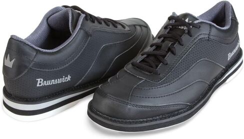 Brunswick Mens Rampage Left Hand Bowling Shoes- Black 11 1/2 M US in Saudi Arabia