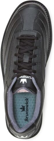 Brunswick Mens Rampage Left Hand Bowling Shoes- Black 11 1/2 M US in Saudi Arabia
