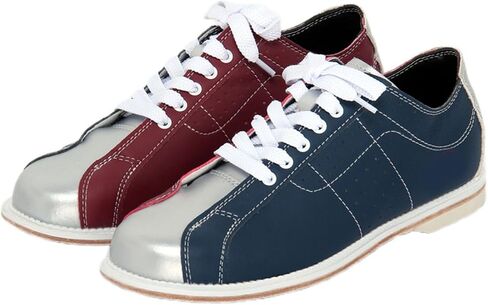 Buhelyc Classic Bowling Shoes Sliding Sole Bowling Training Shoes Men Women Casual Shoes for Beginner (Size:7,Color:Shoe Laces) in Saudi Arabia