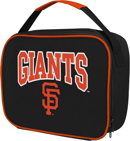 FOCO MLB Unisex-Adult Officially Licensed Wordmark Team Color Big Logo Baseball Zip Closure 7L Lunch Bag - Los Angeles Dodgers in Saudi Arabia