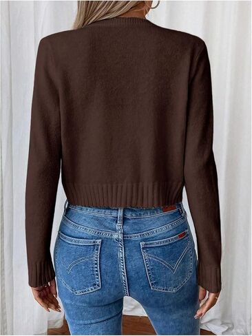 Gorglitter Women's Lightweight Cardigans Button Up Long Sleeve Sweater Sweater reary Fall Fashion 2025 in Saudi Arabia