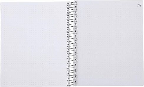 Erin Condren 7"x9" Productivity Platinum Spiral Notebook. Bold Blooms Cover Design. 160 Lined + Checklist Pages for Notes, Journaling, To-Dos, Writing. 80 Lb. Text Weight Paper, Stickers Included in Saudi Arabia