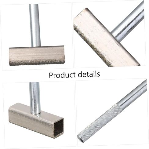 قطعتان من أداة تزيين عجلة الطحن المحمولة لعجلات اكسيد الالمونيوم باللونين الأبيض والبني، أداة تشذيب تشكيل الماس المقاومة للاهتراء لتنظيف واستعادة الأسطح الكاشطة in Kuwait