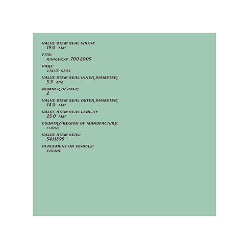 استبدال 2X صمام جذعي لـ Polaris Ranger XP 700 2005 in Kuwait