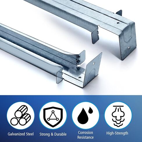 Zonon 24 Pcs Truss Spacer Restraint 25-1/2 Inch G90 Galvanized Steel Truss Accessories Truss Spacer Spacing Restraint and Bracing for Construction, Renovation in Saudi Arabia