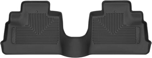 Husky Liners X-Act Contour Floor Haps | يناسب 2011-2018 Jeep Wrangler JK 2-DR. | الصف الثاني ، 1 -PC أسود - 53581 in Kuwait