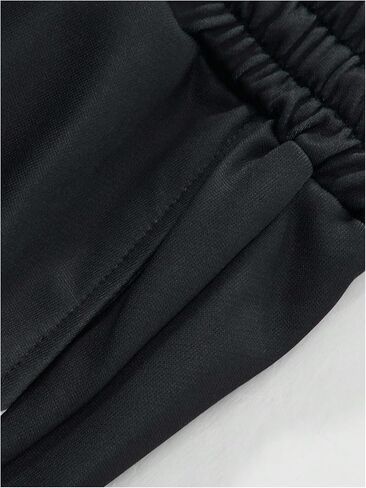 Gorglitter Men Graphic Cheghered Baggy Presspants Side Screpy Wide in Kuwait