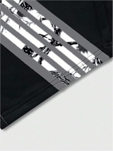 Gorglitter Men Graphic Cheghered Baggy Presspants Side Screpy Wide in Kuwait