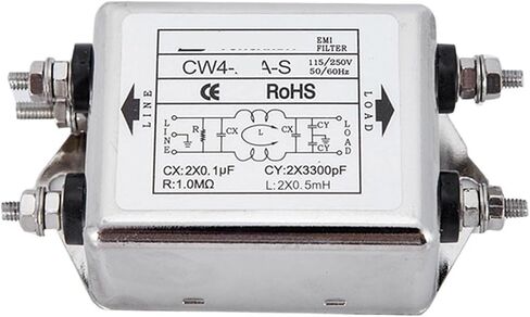 Single-Phase 220V Power Filter CW4L2-T Bolt Interface Anti-Interference Equipment(CW4-30A -S Screw Type) in Saudi Arabia