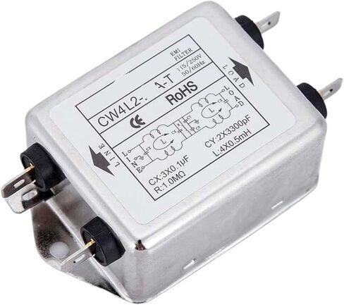 Single-Phase 220V Power Filter CW4L2-T Bolt Interface Anti-Interference Equipment(CW4-30A -S Screw Type) in Saudi Arabia